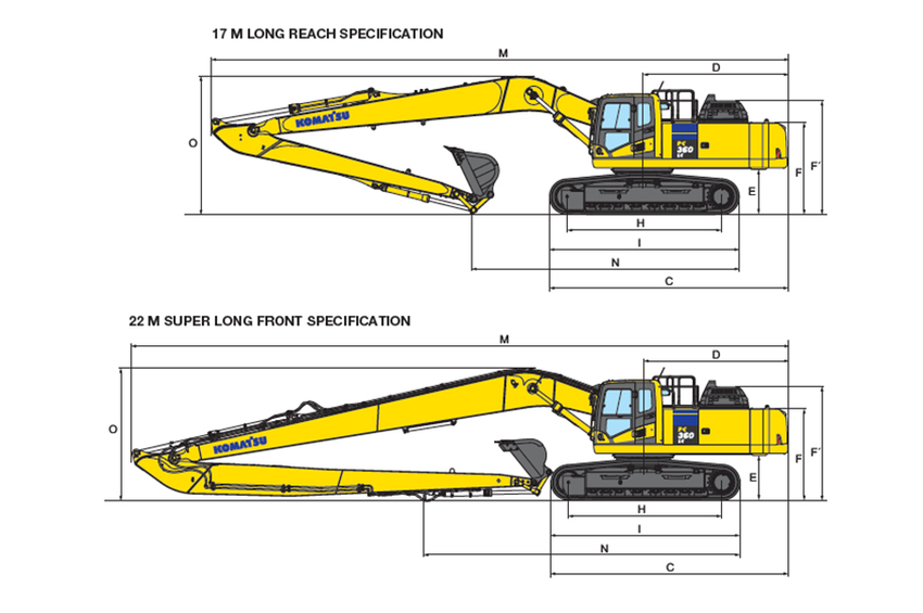 Excavator Range SLF/LR